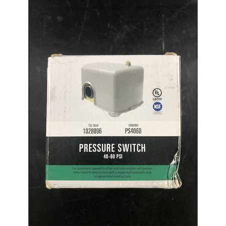 Light House Beauty 20-40 Pressure Switch LI3863097